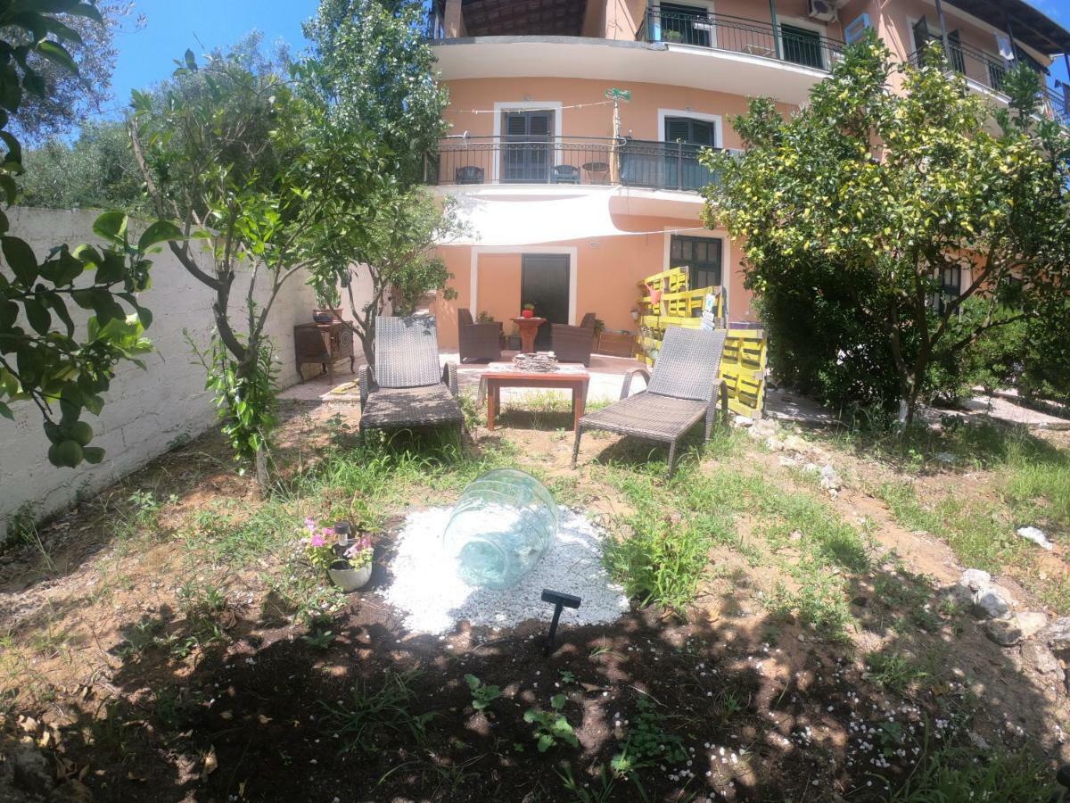 Aurora Apartment Corfu Pelekas Dış mekan fotoğraf
